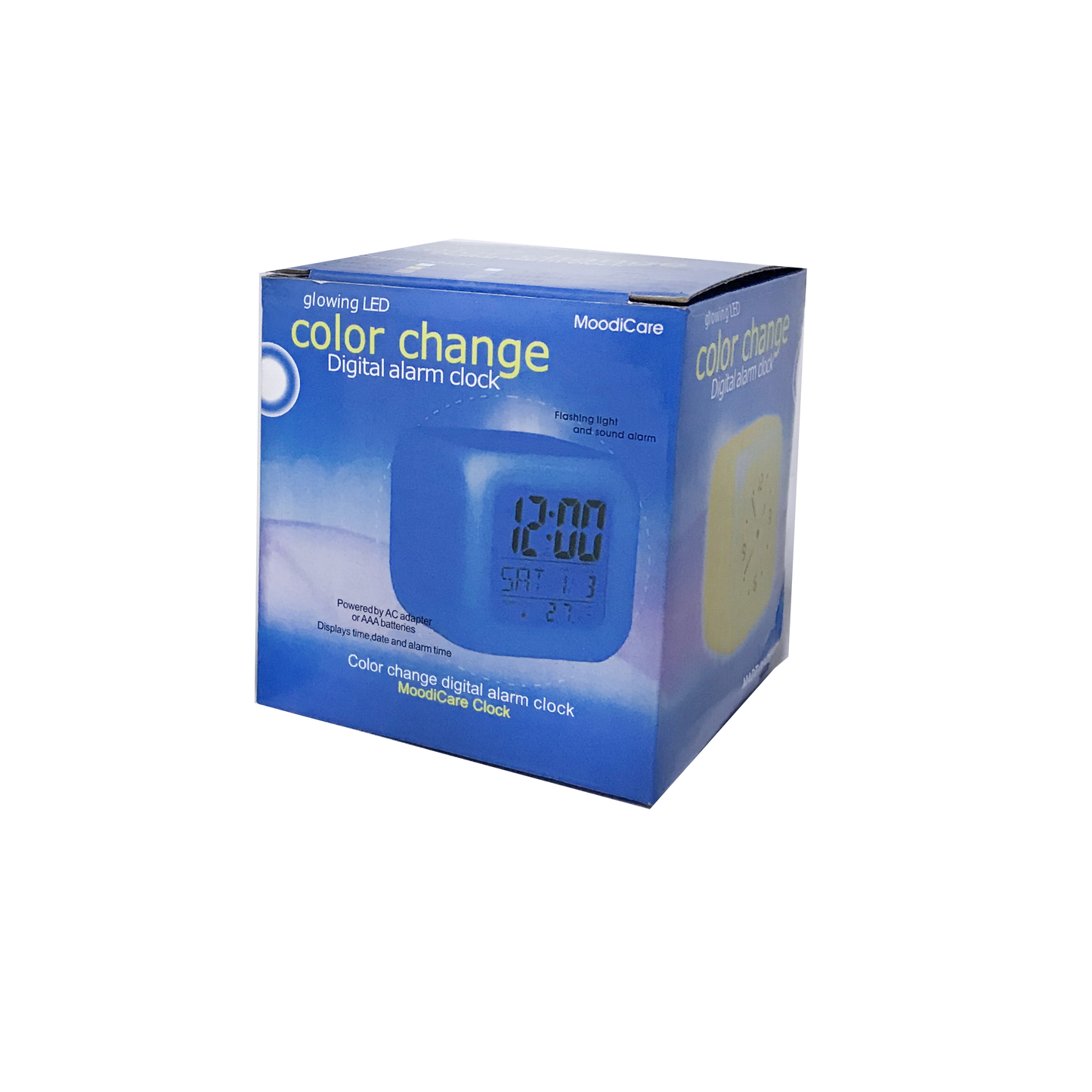 Reloj digital cubo LED