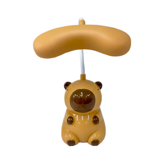 Velador capibara con sacapuntas