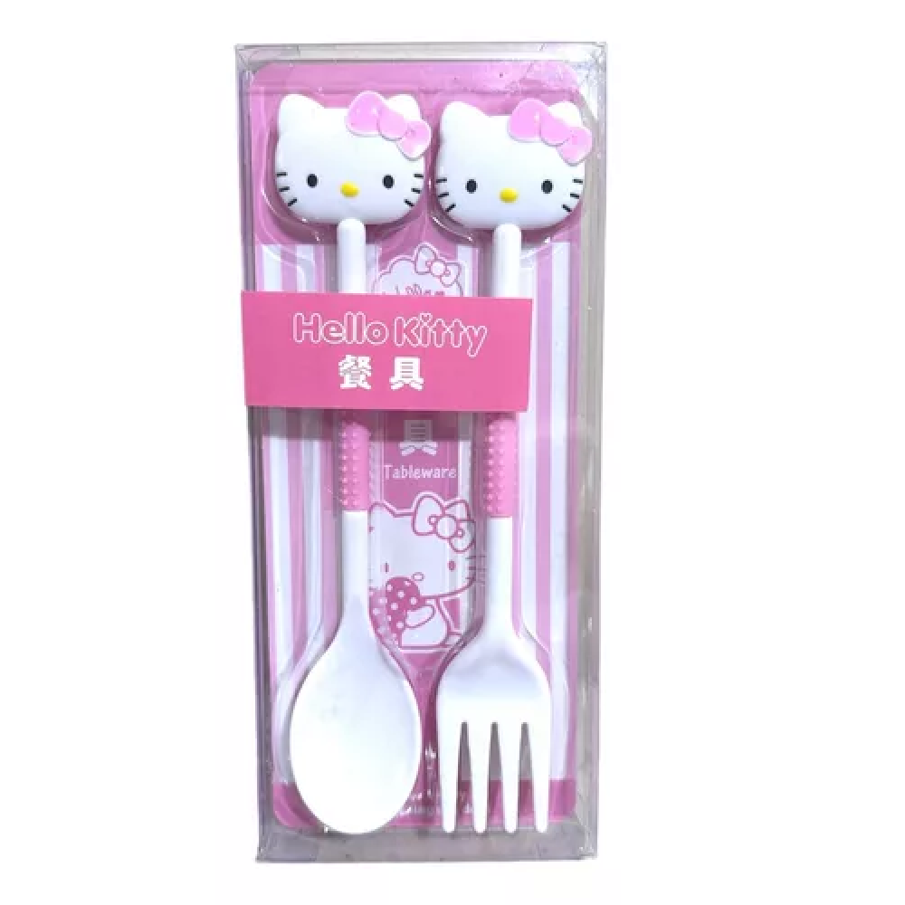 Set cubiertos Hello Kitty