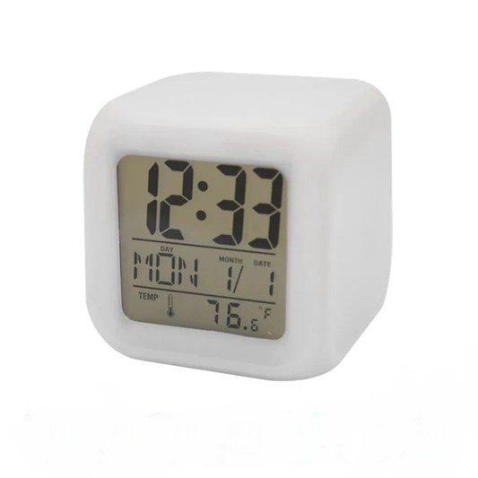 Reloj digital cubo LED