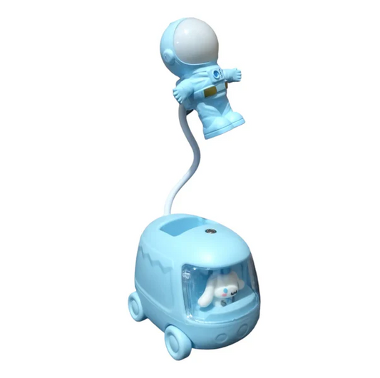 Velador infantil astronauta con bus